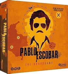 Just for Games Pablo Escobar The Board game .